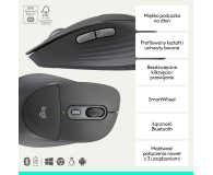 Logitech Signature Comfort Plus MK880 grafitowy - 1533424 - zdjęcie 3